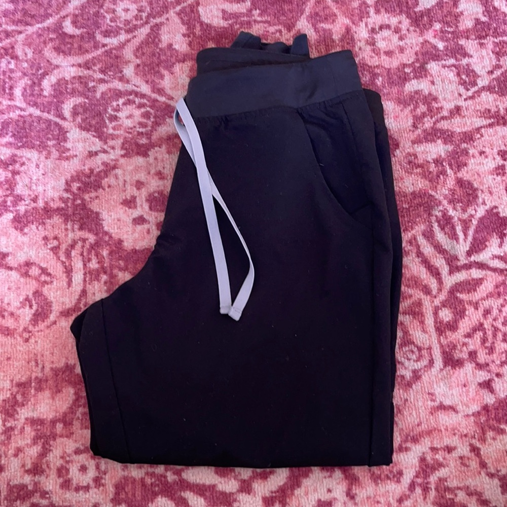 Figs L/P black Zamora joggers